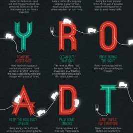 Holiday road trip – make a travel list, check it twice