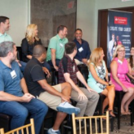 Santander Consumer USA interns, executives mingle at 'Create Your Career' luncheon