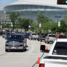 Ram trucks go the (short) distance to set a Guinness World Record