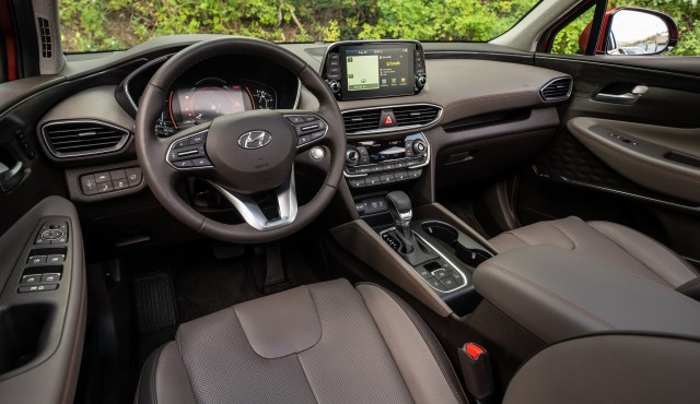 Hyundai Santa Fe interior