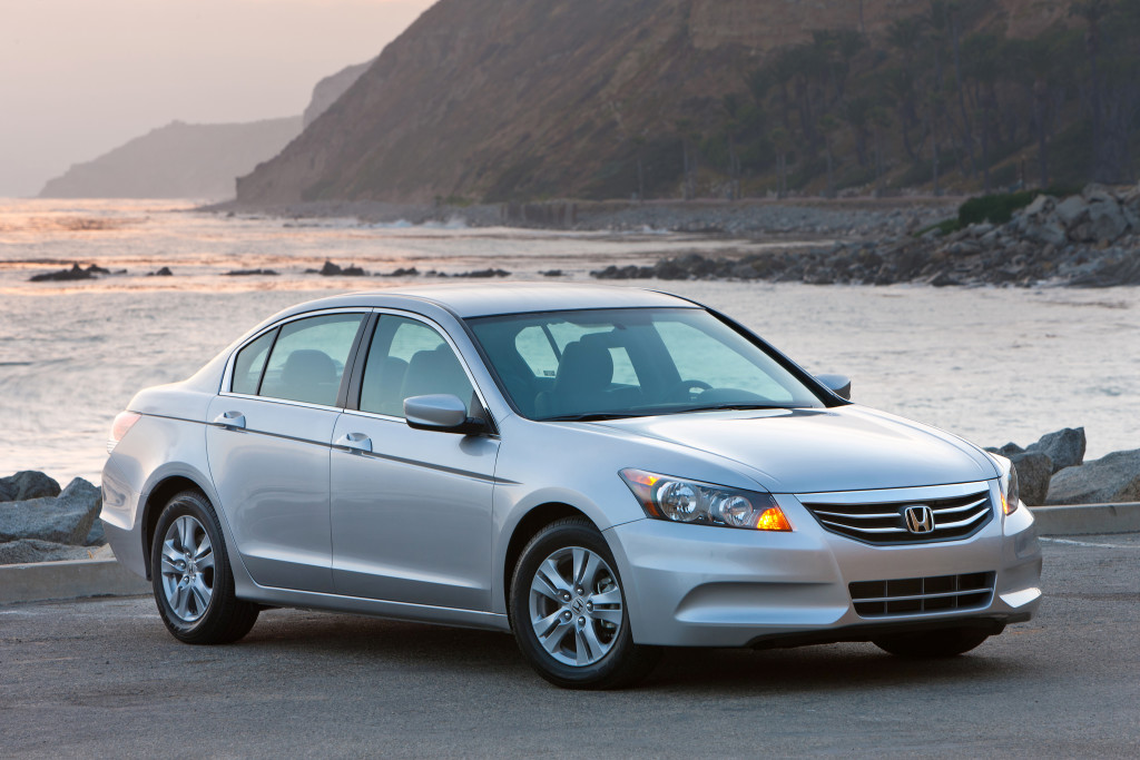 The top 10 American-made models included the Honda Accord.