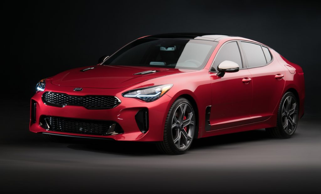 Look for the all-new Kia Stinger at the DFW Auto Show. 