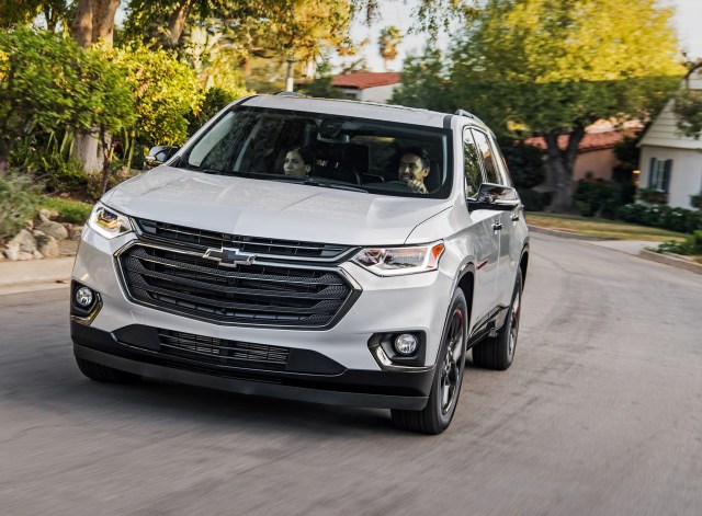 SUV on a road trip