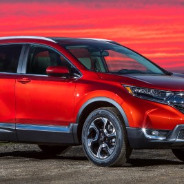 Red Honda CR-V