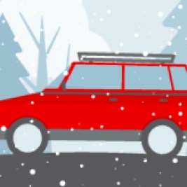 Red car